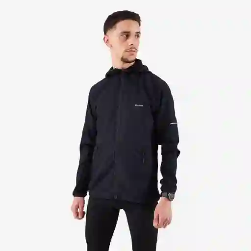 Chaqueta Rompevientos De Running Para Hombre Talla S Negro