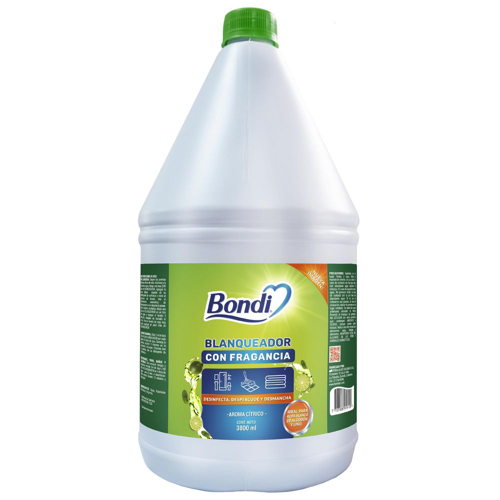 Blanqueador Citrico Bondi Sin Refer