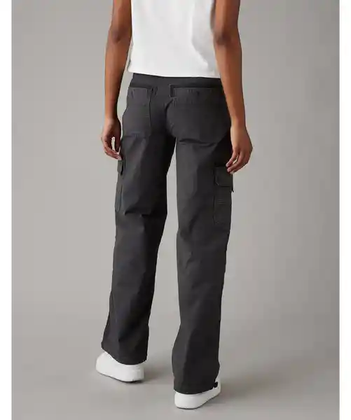 Pantalón Mujer Gris Talla 2 REGULAR American Eagle