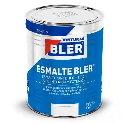 Bler Esmalte Sintético Negro Mate T1