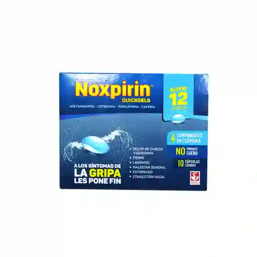 Noxpirin Quickgels Caja