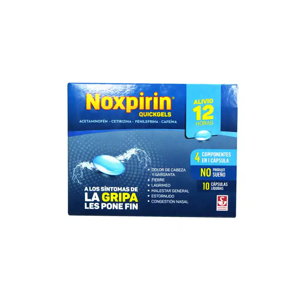 Noxpirin Quickgels Caja