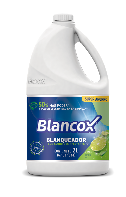 Blancox Blanqueador Desinfectante Aroma Limón Fusión 2 l