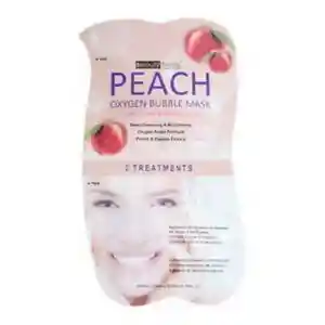 Beauty Treats Mascarilla peach oxygen bubble