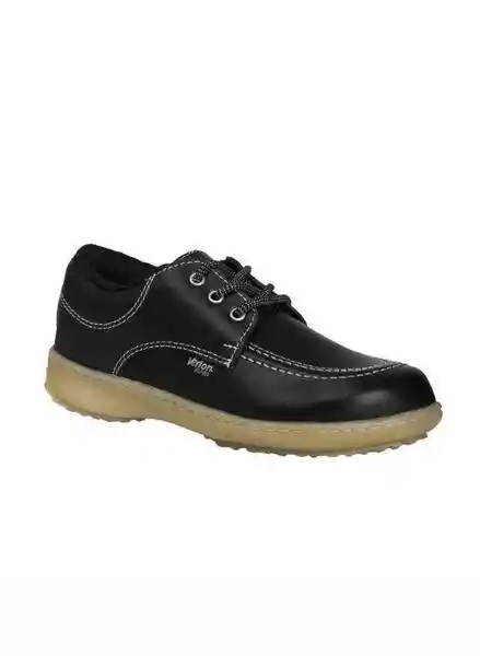 Verlon Zapatos Colegial Color Negro T.34