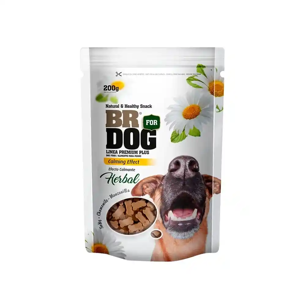 Br For Dog Snack para Perros Efecto Calmante de Manzanilla