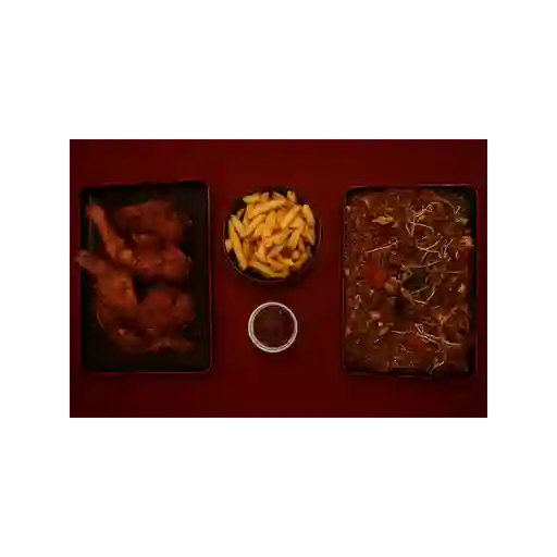 Combo oriental 3 carnes