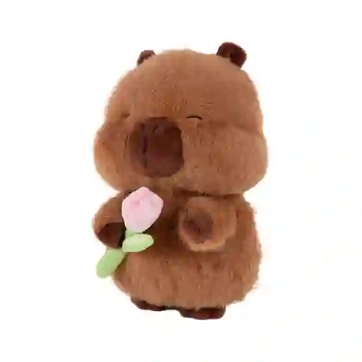 Peluche Con Flores Serie Kapibara 12 in Miniso