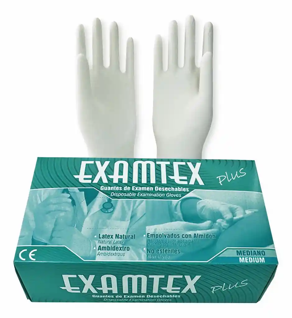Examtex Guantes De Latex Talla Xs