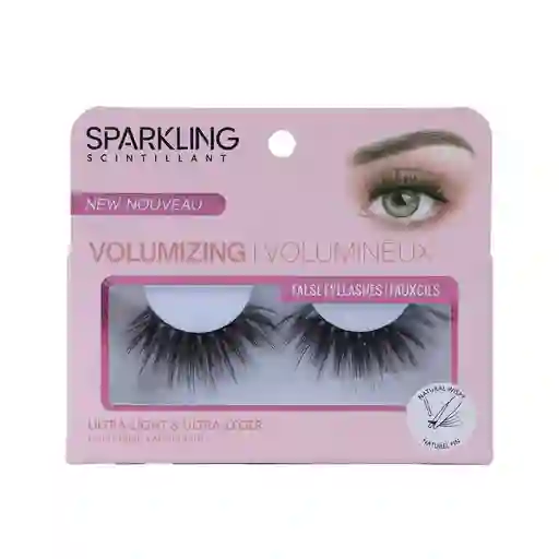 Pestañas Postizas de Gran Sparkling Volumen 02 Miniso