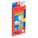   Faber Castell  Set Lapices De Color Mas Lapices De Grafito 