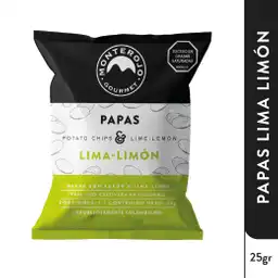 Papas Lima Limón 25gr MonteRojo Gourmet