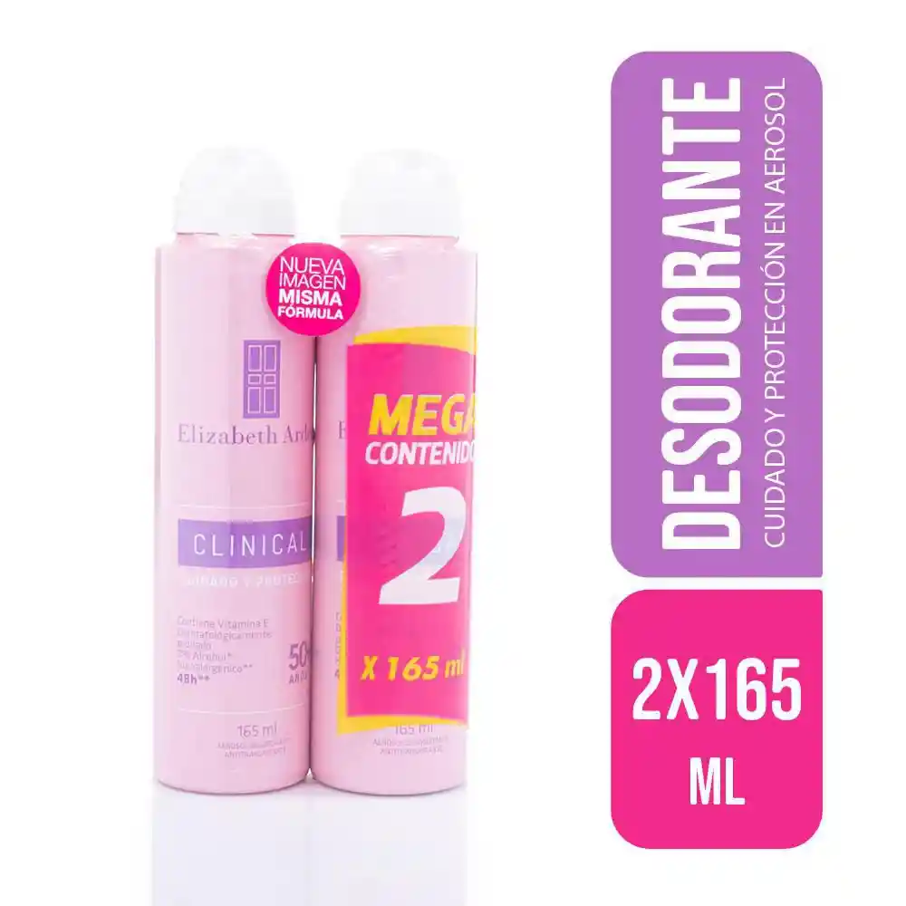 Elizabeth Arden Pack de Desodorante en Aerosol Clinical