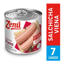 Zenú Salchicha Viena 7 Unidades