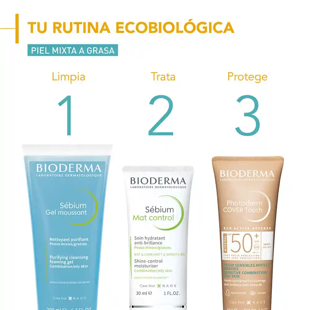 Bioderma Protector Solar Photoderm Cover Touch Doree