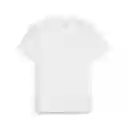 Puma Camiseta Mens Graphic Run Vertical Tee Hombre Blanco S