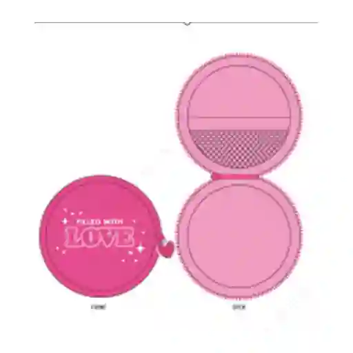 Bolsa de Almacenamiento Redonda Serie Cherry Valentine Miniso