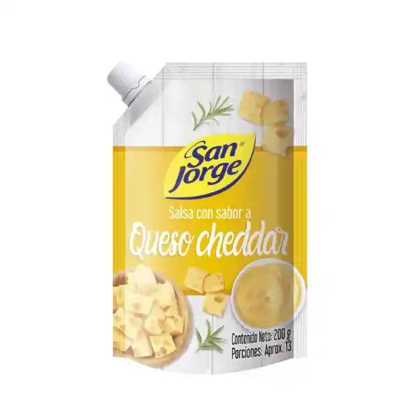 San Jorge Salsa Queso Cheddar