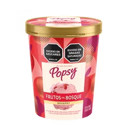 Popsy Helado Sabor a Frutos del Bosque