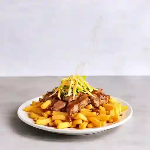 Papa lomito de cerdo