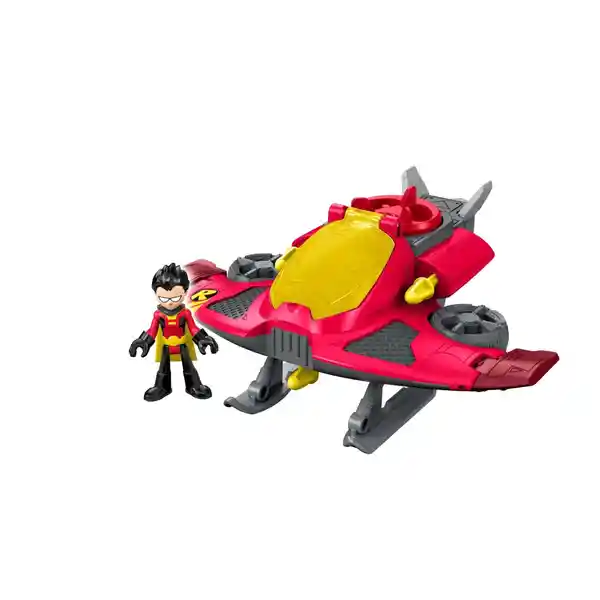 Imaginext Vehículo Teen Titans Rojo