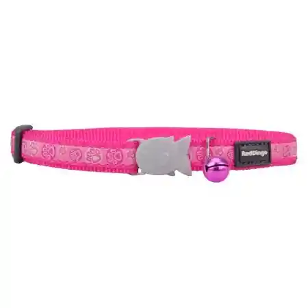 Red Dingo Collar para Gato Paws Hot Pink