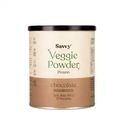 Savvy Proteína Veggie Powder de Chocolate