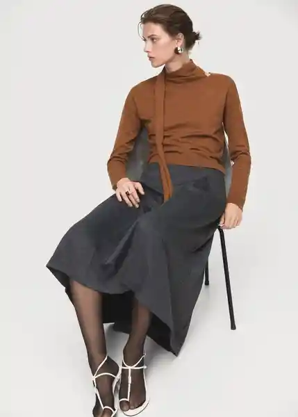 Jersey Elephant Camel Talla XS Mujer Mango