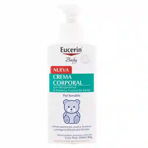 Eucerin Baby Crema Corporal Para Piel Sensible Con Dexpantenol