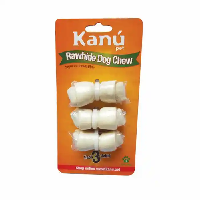 Kanu Juguete Comestible Hueso 2-3 Natural