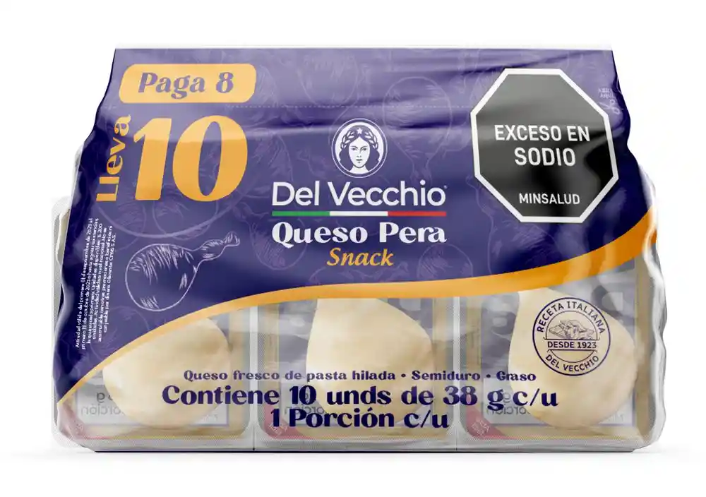 Queso Pera P8 Ll10 Del Vecchio