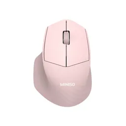 Mouse Inalámbrico Silencioso Rosa Mod E703 Serie Miniso