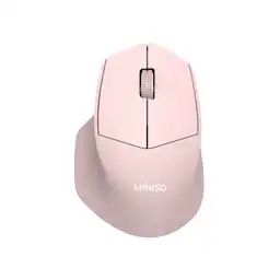 Mouse Inalámbrico Silencioso Rosa Mod E703 Serie Miniso