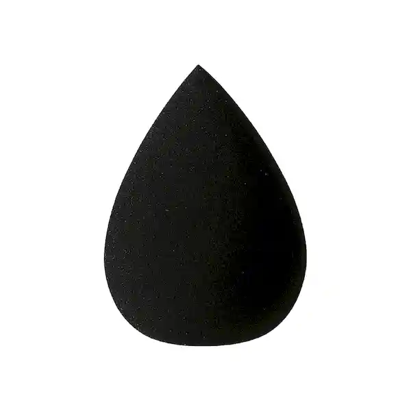 Miniso Esponja Para Maquillaje Suave Forma de Gota de Agua Negro