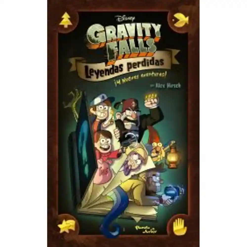 Volvemos a la cabaña del misterio con Diper, Mabel, tío Stan y todos los habitantes de Gravity Falls!Cuatro historias cortas en formato cómic que encantarán a todos los amantes de esta serie