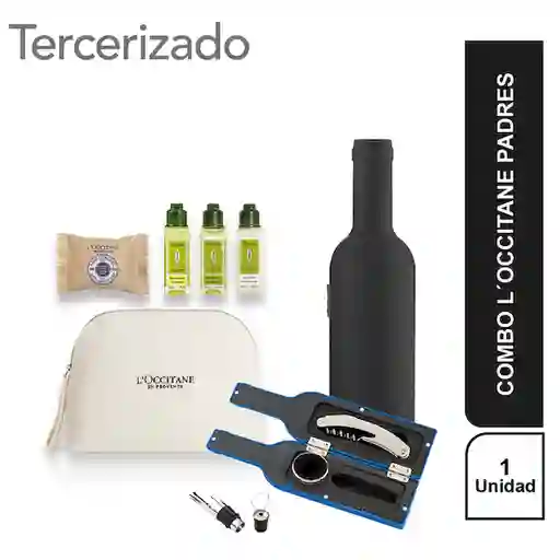 Combo Verbena Corporal Set de Vino Bottle