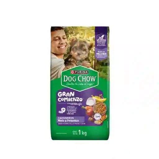 Dog Chow Alimento Perro Cachorros Gran Comienzo Minis y Pequeños