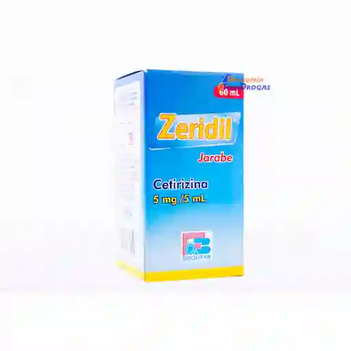 Zeridil Solución Oral Caja Con Frasco 60 Mililitros