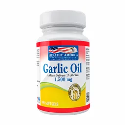HEALTHY AMERICA Garlic Oil (1500 Mg)