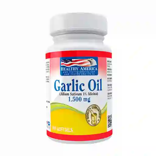 HEALTHY AMERICA Garlic Oil (1500 Mg)