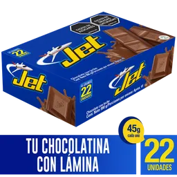 Jet chocolatina Leche 45gr