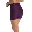 Leggings Corto Wine Noir Mujer Morado-m