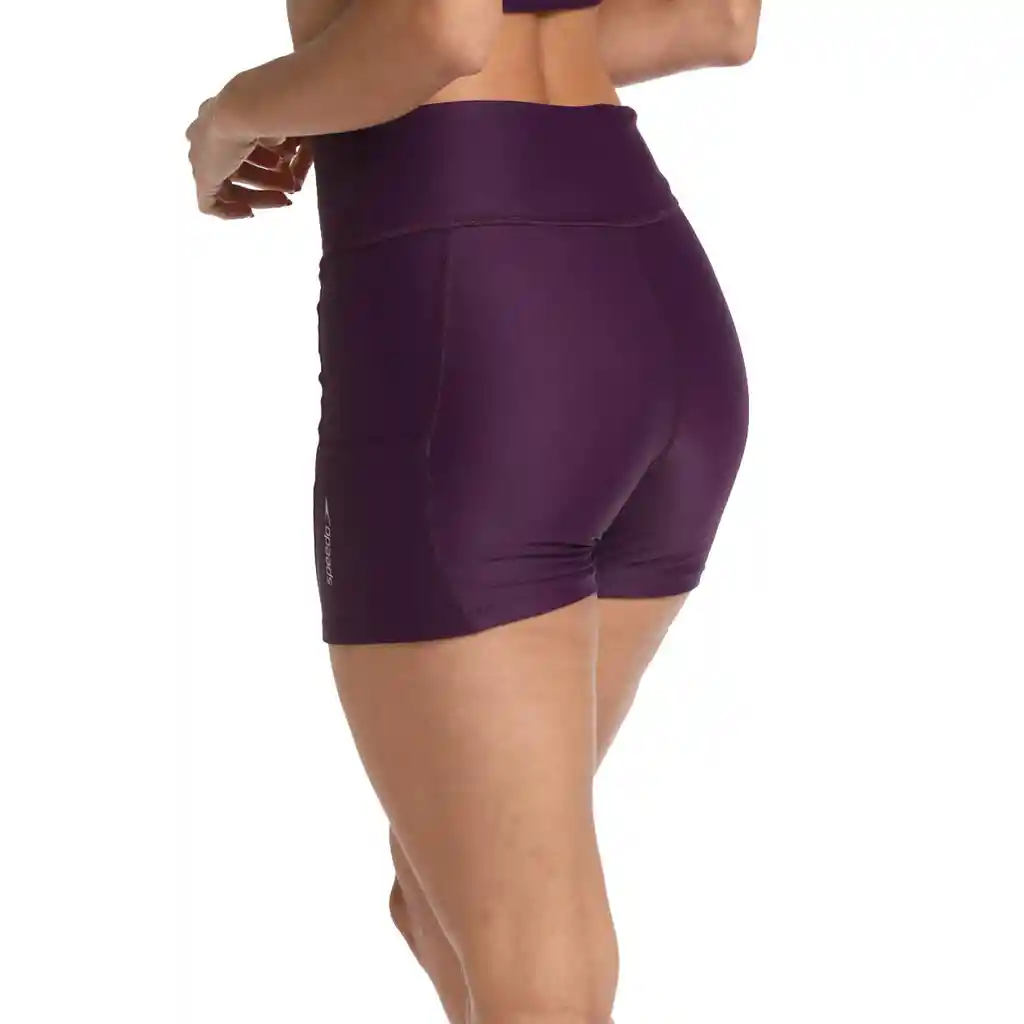 Leggings Corto Wine Noir Mujer Morado-m