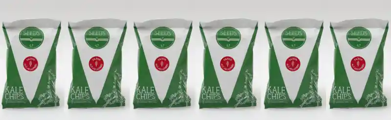 Seeds Kale Chips Snack Sabor a Jalapeño