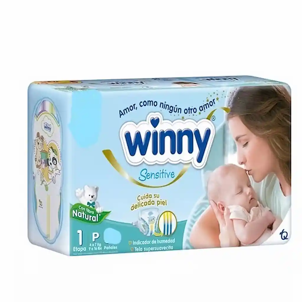 Pañales Winny Sensitive Etapa 1