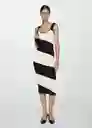 Vestido Grace Negro Talla L Mujer Mango