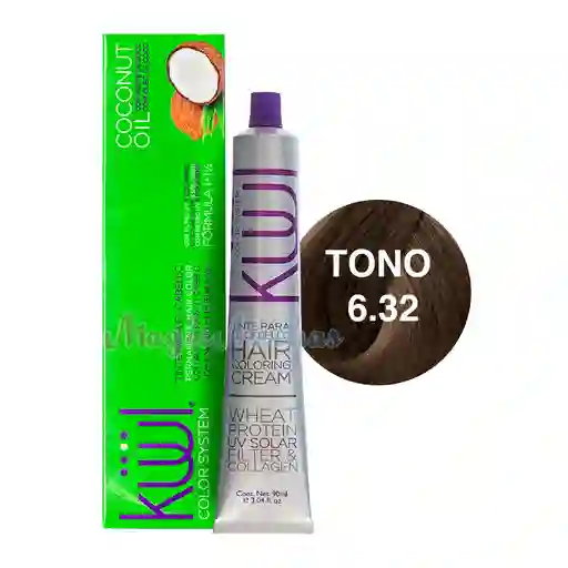   KUUL  Tintes Rubio Oscuro Dorado 6.32 