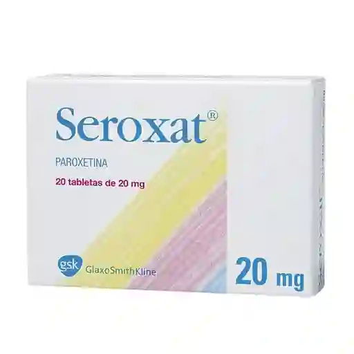 Seroxat Paroxetina (20 mg)