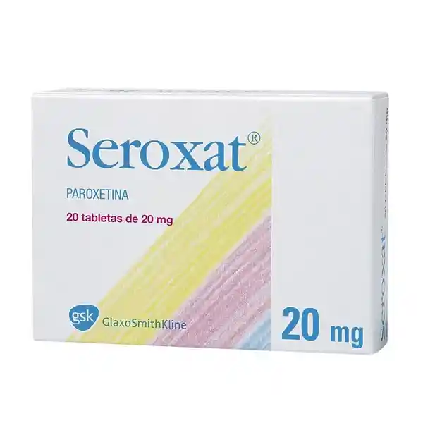 Seroxat Paroxetina (20 mg)