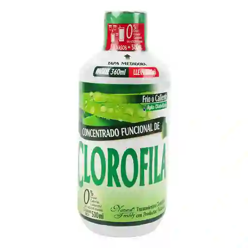 Natural Freshly Bebida Funcional de Clorofila sin Azúcar